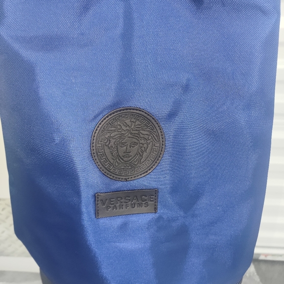 Versace blue bucket Backpack - Picture 2 of 11